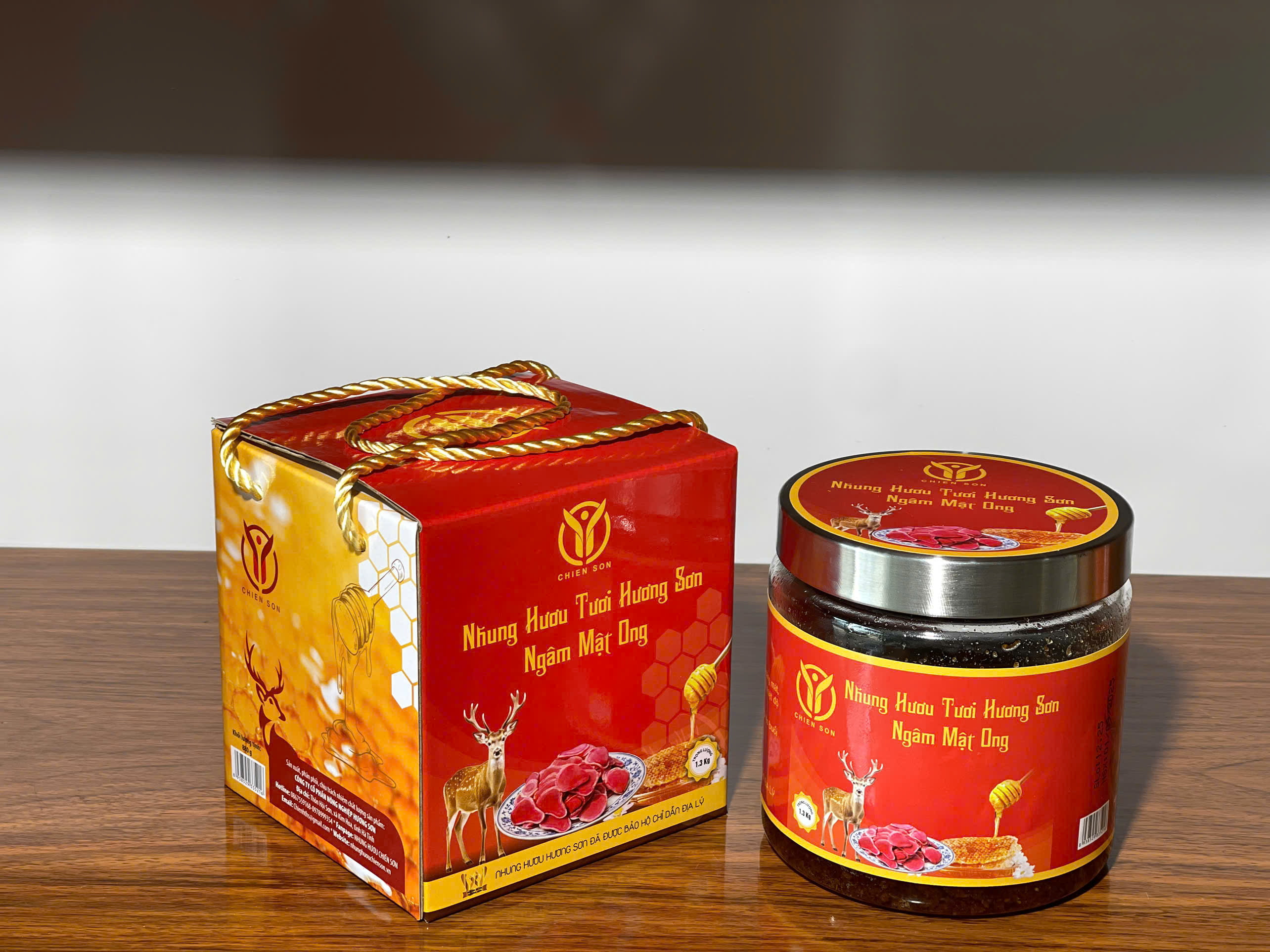 Nhung Huơu Tươi Xay Nhuyễn Ngâm Mật Ong